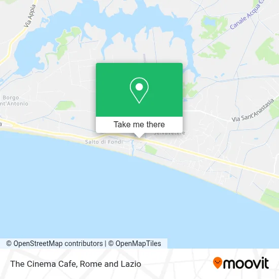 The Cinema Cafe map