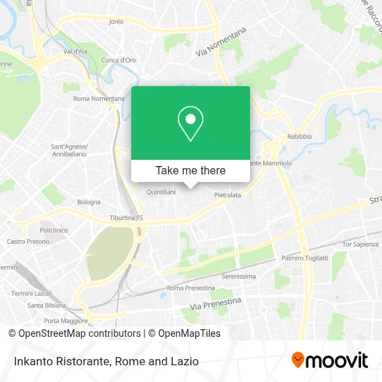 Inkanto Ristorante map