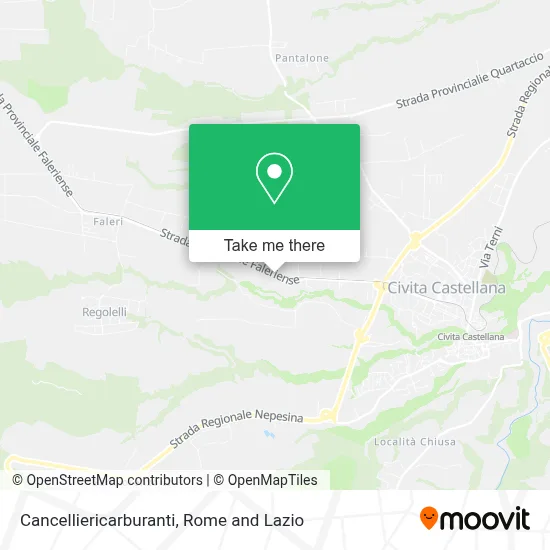 Cancelliericarburanti map