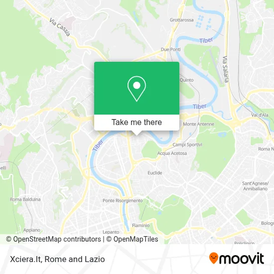 Xciera.It map