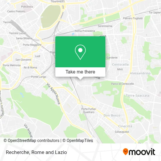 Recherche map