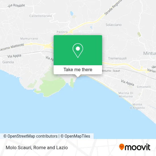 Molo Scauri map