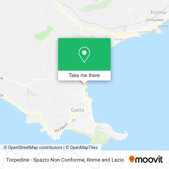 Torpedine - Spazio Non Conforme map