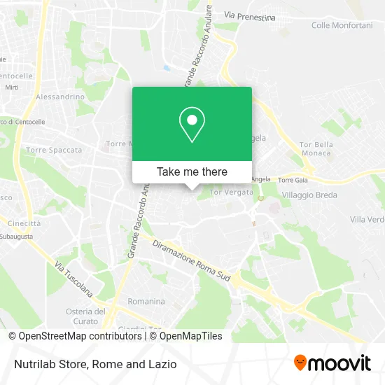 Nutrilab Store map