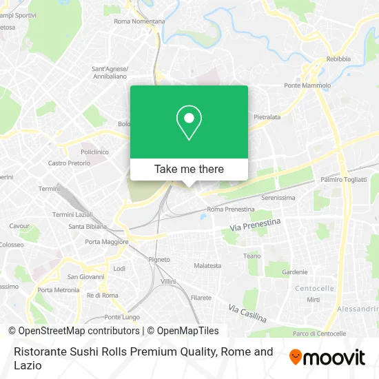 Ristorante Sushi Rolls Premium Quality map