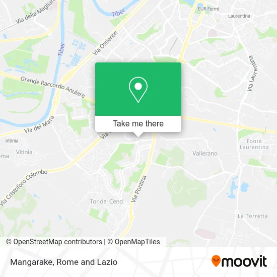 Mangarake map