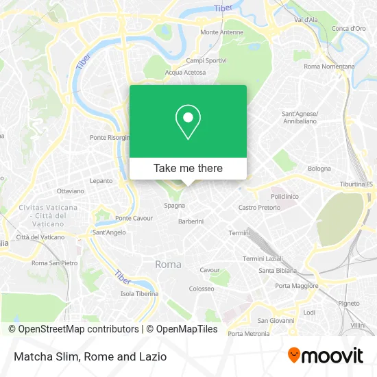 Matcha Slim map