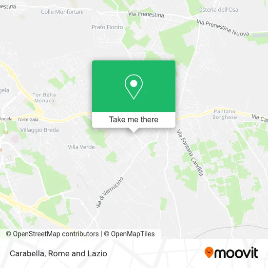 Carabella map
