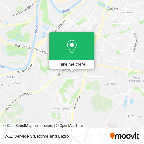 A.Z. Service Srl map