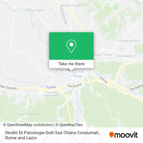 Studio Di Psicologia Dott.Ssa Chiara Consumati map