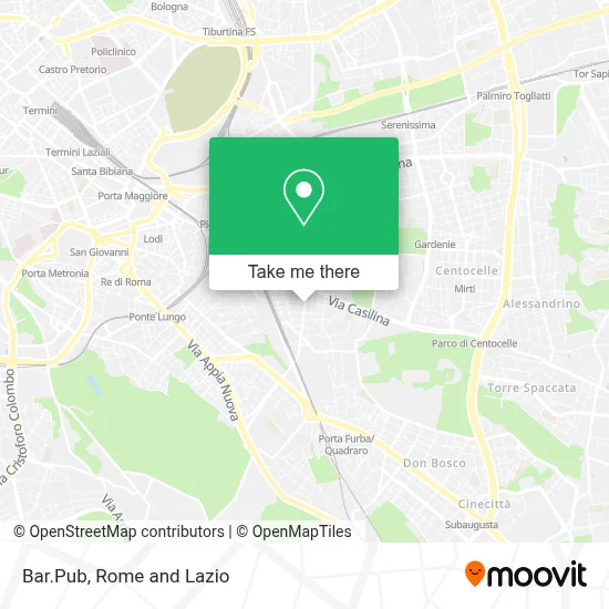 Bar.Pub map