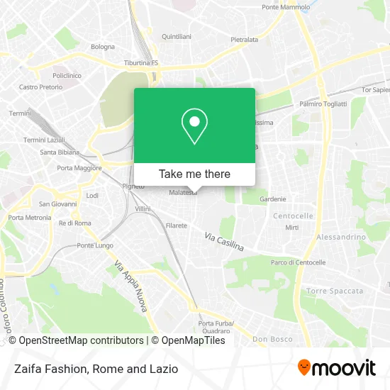 Zaifa Fashion map