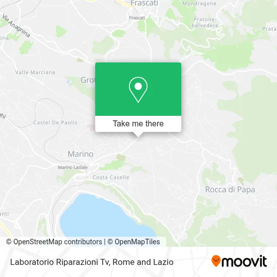 Laboratorio Riparazioni Tv map