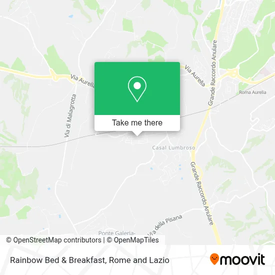 Rainbow Bed & Breakfast map