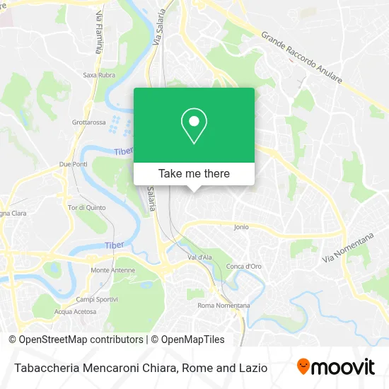 Tabaccheria Mencaroni Chiara map