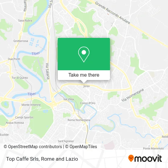 Top Caffe Srls map