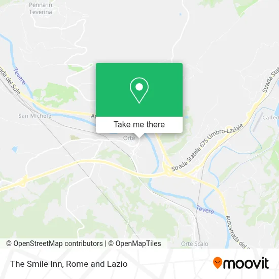 The Smile Inn map