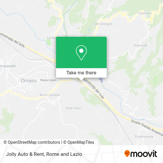 Jolly Auto & Rent map