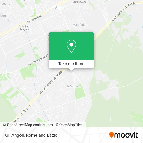 Gli Angoli map