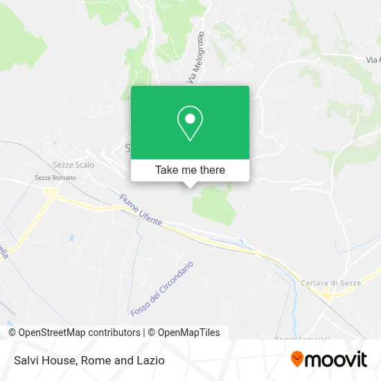 Salvi House map