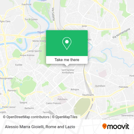 Alessio Marra Gioielli map