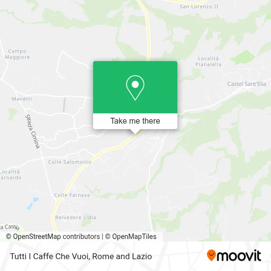 Tutti I Caffe Che Vuoi map