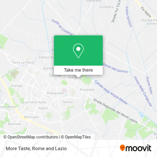 More Taste map