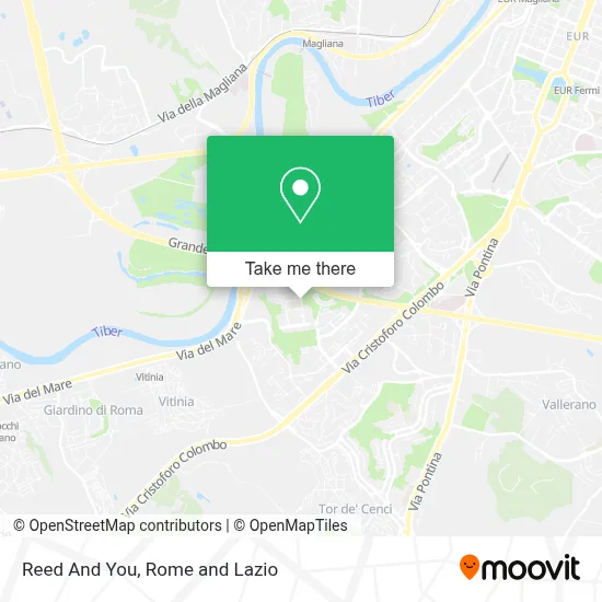 Reed And You map