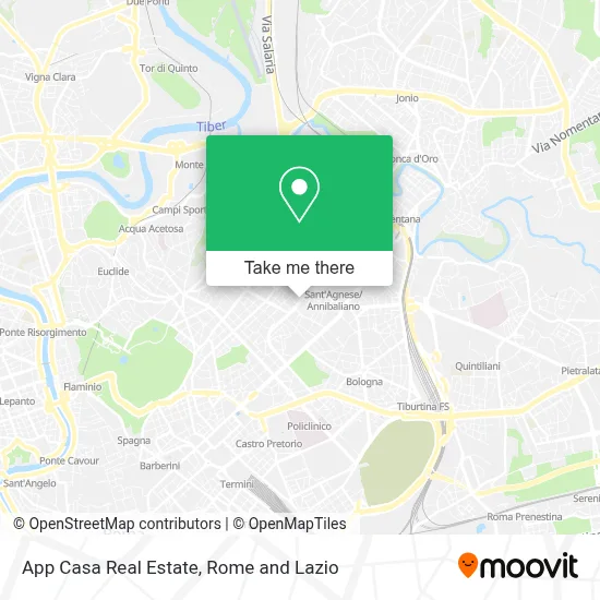 App Casa Real Estate map