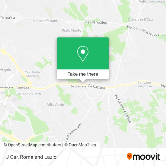 J Car map