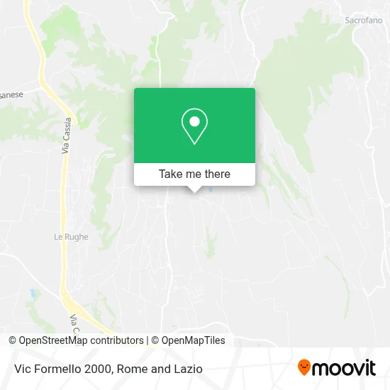Vic Formello 2000 map