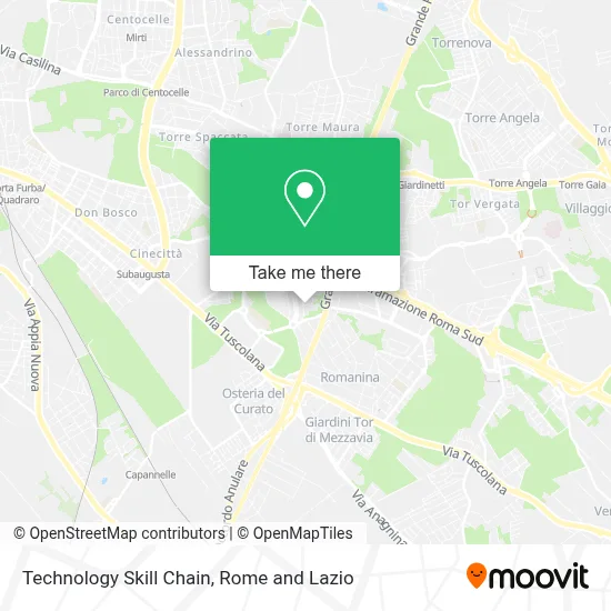 Technology Skill Chain map