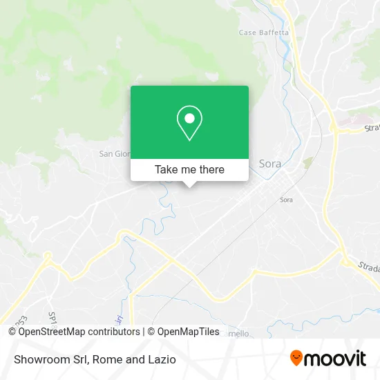Showroom Srl map