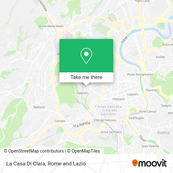 La Casa Di Clara map