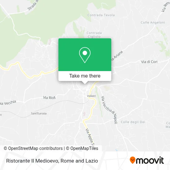 Ristorante Il Medioevo map