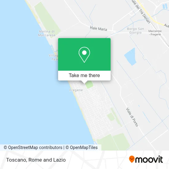 Toscano map
