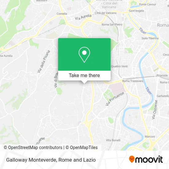 Galloway Monteverde map