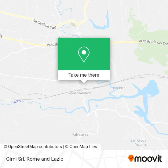 Gimi Srl map