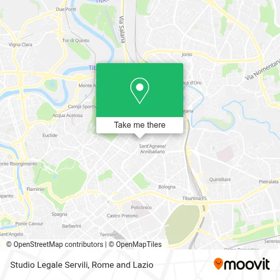 Studio Legale Servili map