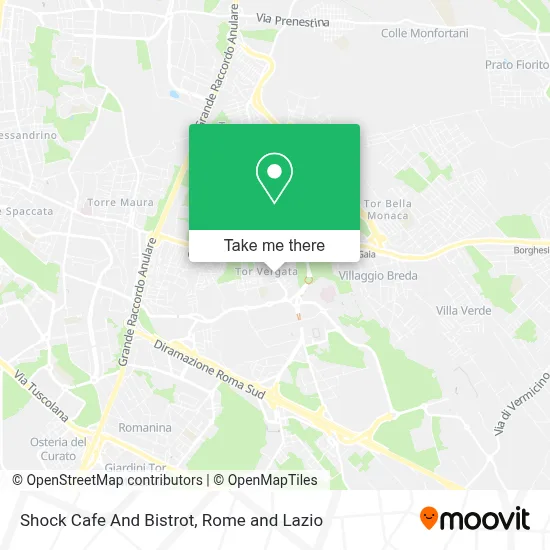 Shock Cafe And Bistrot map