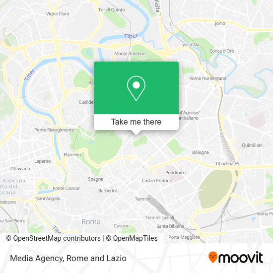 Media Agency map