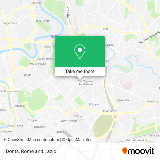 Donts map