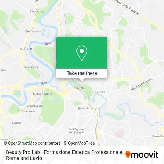 Beauty Pro Lab - Formazione Estetica Professionale map