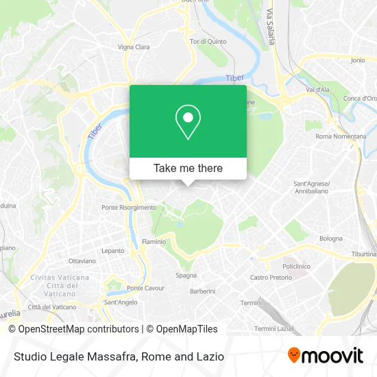 Studio Legale Massafra map