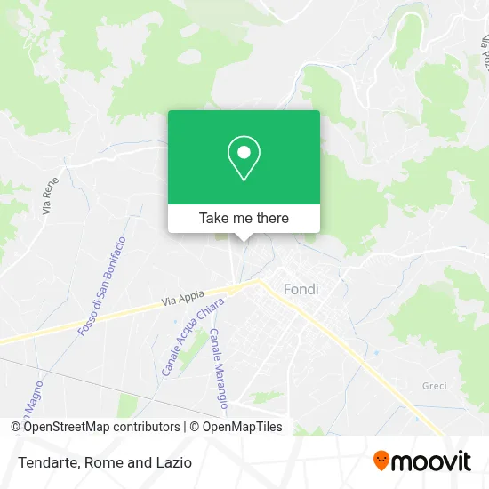 Tendarte map