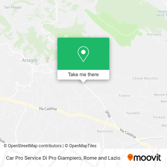 Car Pro Service Di Pro Giampiero map