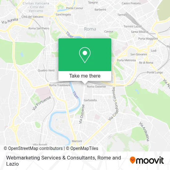 Webmarketing Services & Consultants map