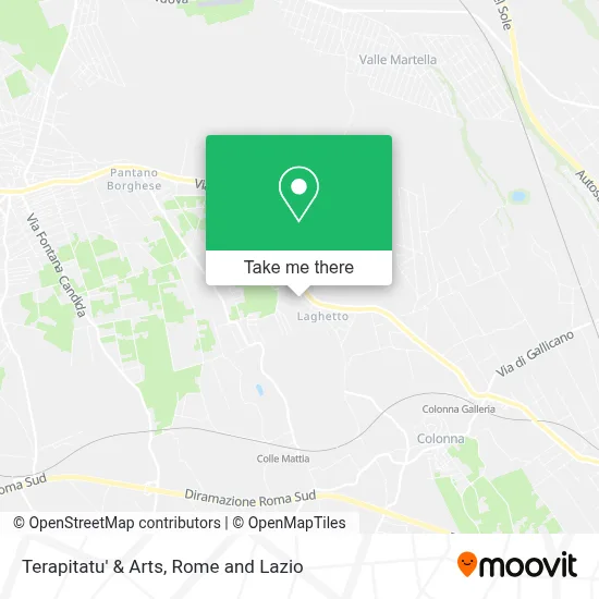 Terapitatu' & Arts map