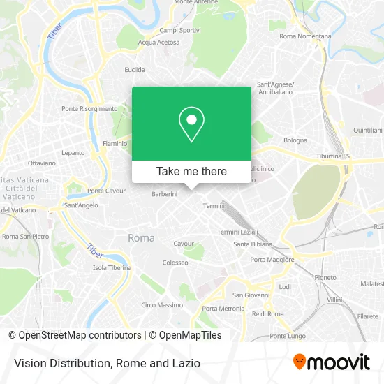 Vision Distribution map