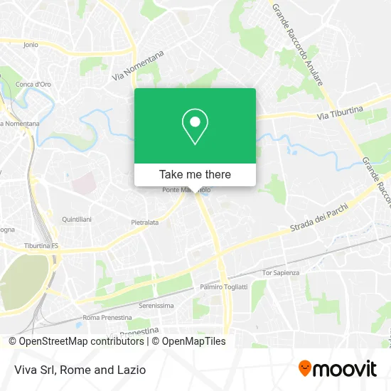 Viva Srl map